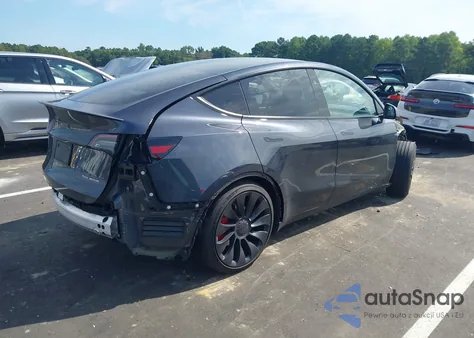 2025 Tesla Model Y Performance Dual Motor All-Wheel Drive from USA, damaged, VIN 7SAYGDEF8SA370135